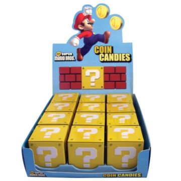 Nintendo - Super Mario Question Mark Coin Candies (12-Pack)