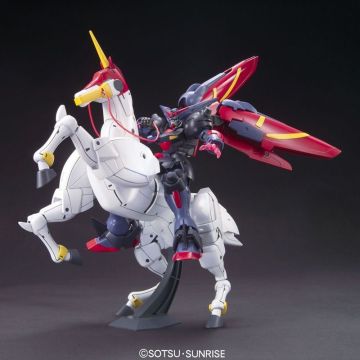 #128 GF13-001NHII Master Gundam & Fuun Saiki "G Gundam", Bandai Hobby 1/144 HGFC (Gundam Model Kit)
