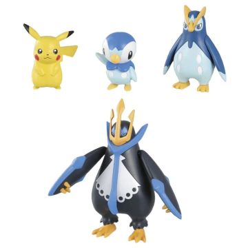06 Empoleon Evolution Set "Pokemon", Bandai Hobby Pokemon Model Kit (Model Kit)