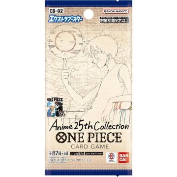 One Piece: Card Game - [EB-02] "Anime 25th Collection" (24 Packs) Extra Booster Box (Japanese)