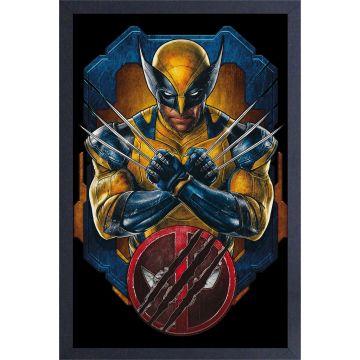 Marvel - Deadpool 3 - Wolverine Pose (11"x17" Gel-Coat) (Order in multiples of 6, mix and match styles)