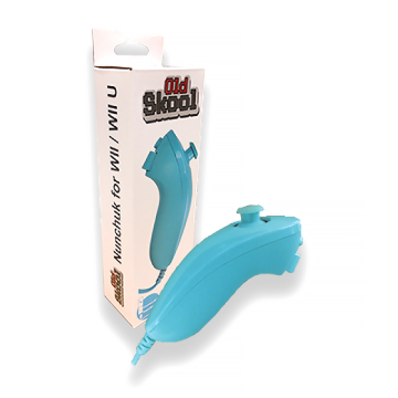 Nunchuck Controller For Wii / Wii U Remote - Blue