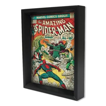 Marvel - Spider-Man - Spider-Man #141 (8"x10" Lenticular Shadow Box)