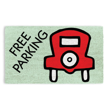 Monopoly - Free Parking (17"x29" Doormat)