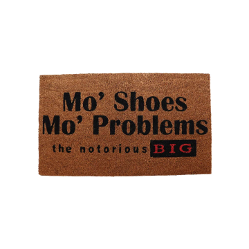 Notorious BIG - Mo Shoes, Mo Problems (17"x29" Doormat)