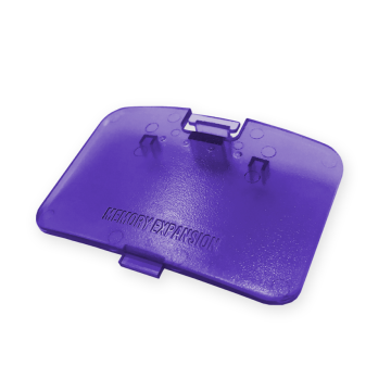 N64 Expansion Port Cover - Grape
