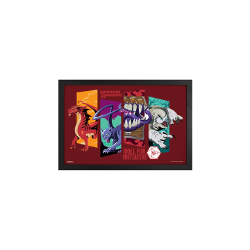 D&D - Roll-Character Panels (11"x17" Gel-Coat) (Order in multiples of 6, mix and match styles)