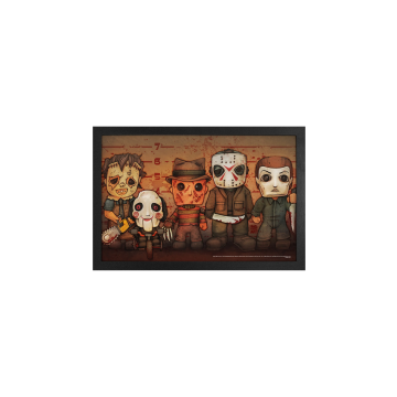 Big Chris - Killer Line Up (11"x17" Gel-Coat) (Order in multiples of 6, mix and match styles)