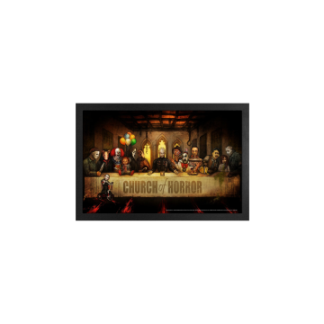 Big Chris - Church of Horror: Slash Supper (11"x17" Gel-Coat) (Order in multiples of 6, mix and match styles)