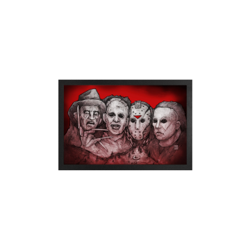 Big Chris - Mt. Slashmore (11"x17" Gel-Coat) (Pre-Order) (Order in multiples of 6, mix and match styles)