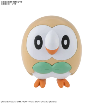 10 Rowlet "Pokemon", Bandai Spiritis Hobby Pokemon Model Kit Quick!! (Model Kit)