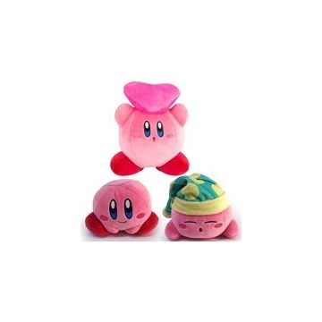 Club Mocchi Kirby Assorted Junior 6 Inch Plush Case of 5 Plush
